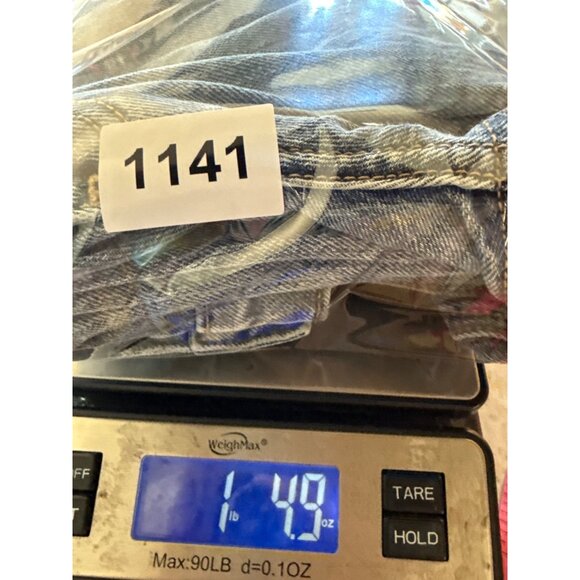 NWT Eunina Codi Distressed Medium Wash High Rise Dad Jeans Sz 7 - Picture 16 of 16